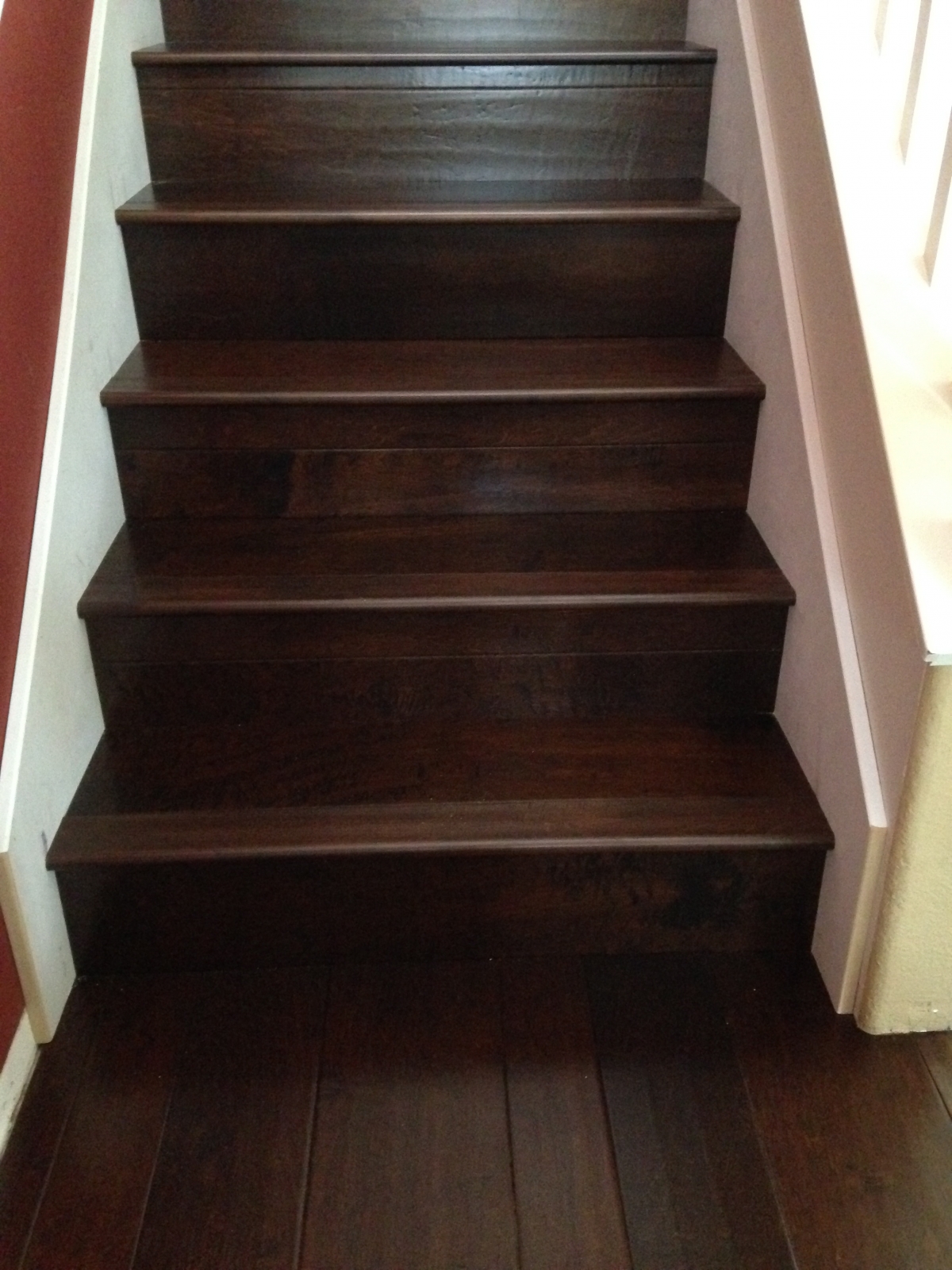 Engineered Wood Floor Steps Cidar, Hardwood Floor Steps