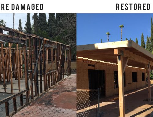 Norco House – Fire Damage Restoration